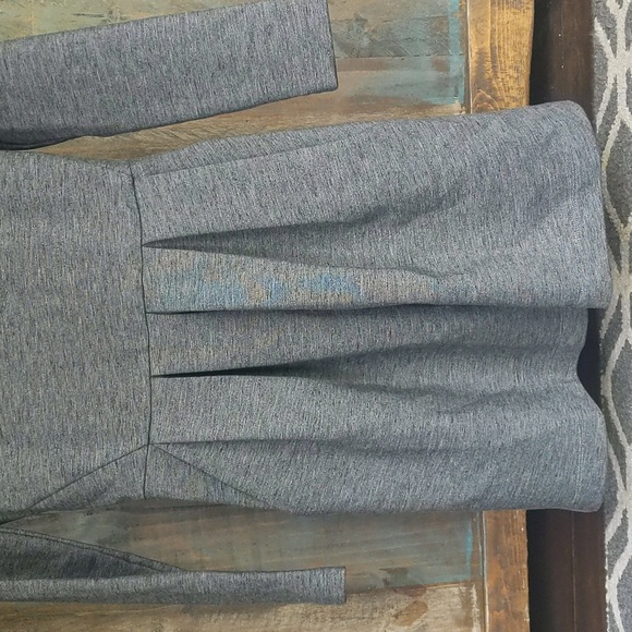 Aritzia Talula Tartine Ponte Knit Fit Flare Dress - Women's 2 - Picture 3 of 10